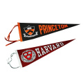 Oem Manufacturer University Digital Printing 30X70Cm Outdoor Triangle Flag Pennant Flags